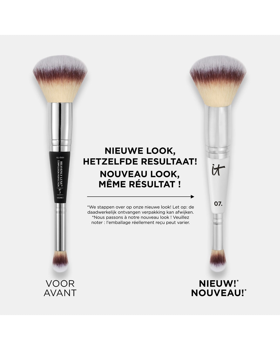 IT COSMETICS HEAVENLY LUXE™ COMPLEXION PERFECTION #7 PINCEAU FOND DE TEINT & CONCEALER 1 ST 2