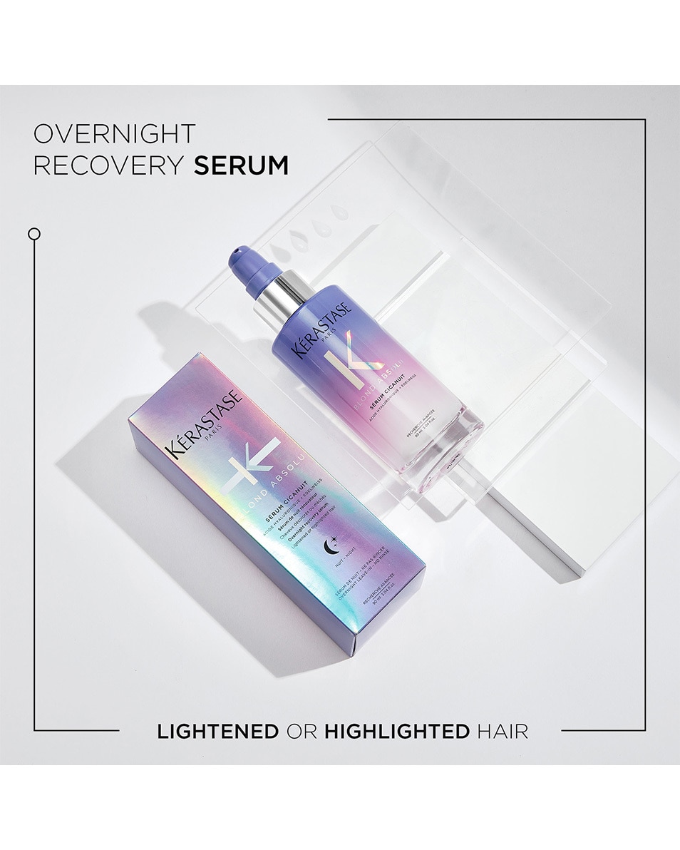 SÉRUM DE NUIT RECONSTITUANT POUR CHEVEUX BLONDS