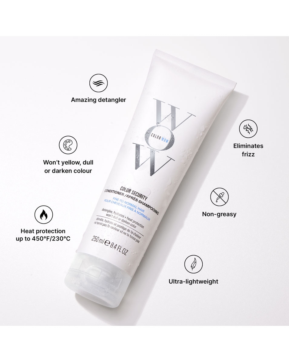 COLOR WOW Color Security Conditioner - Voor Fijn Tot Normaal Gekleurd Haar 250 ML