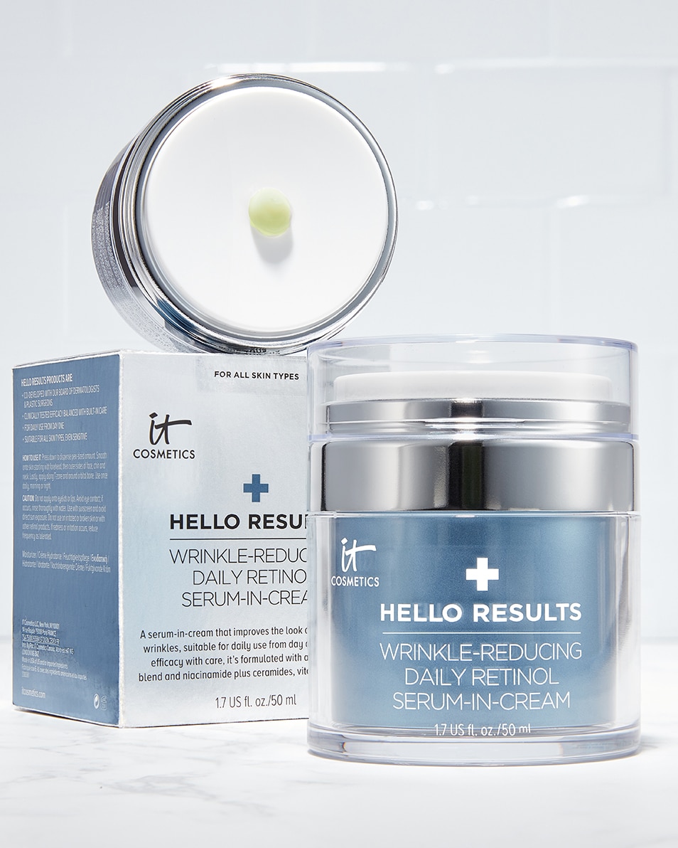 IT COSMETICS HELLO RESULTS RETINOL SERUM-IN-CREAM ANTI AGE DAGCREME 50 ML 2