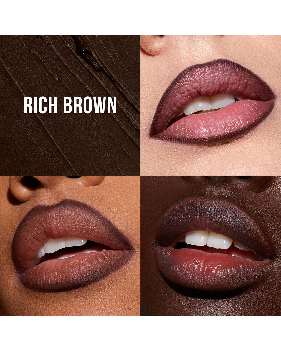 HUDA BEAUTY LIP CONTOUR LIP LINER Rich Brown 2