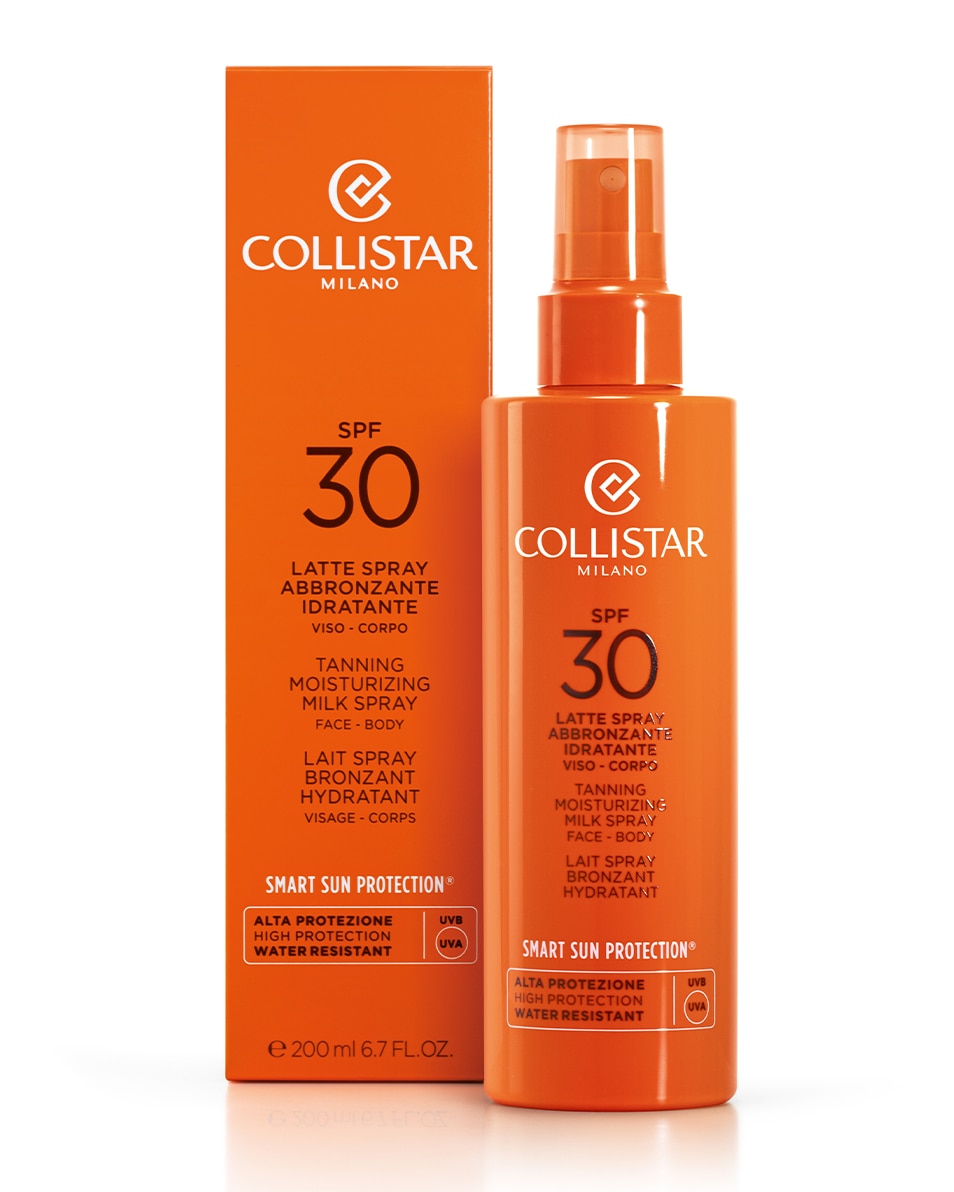 COLLISTAR SUNCARE MOISTURIZING MILK SPRAY FACE/BODY SPF30 200 ML 2