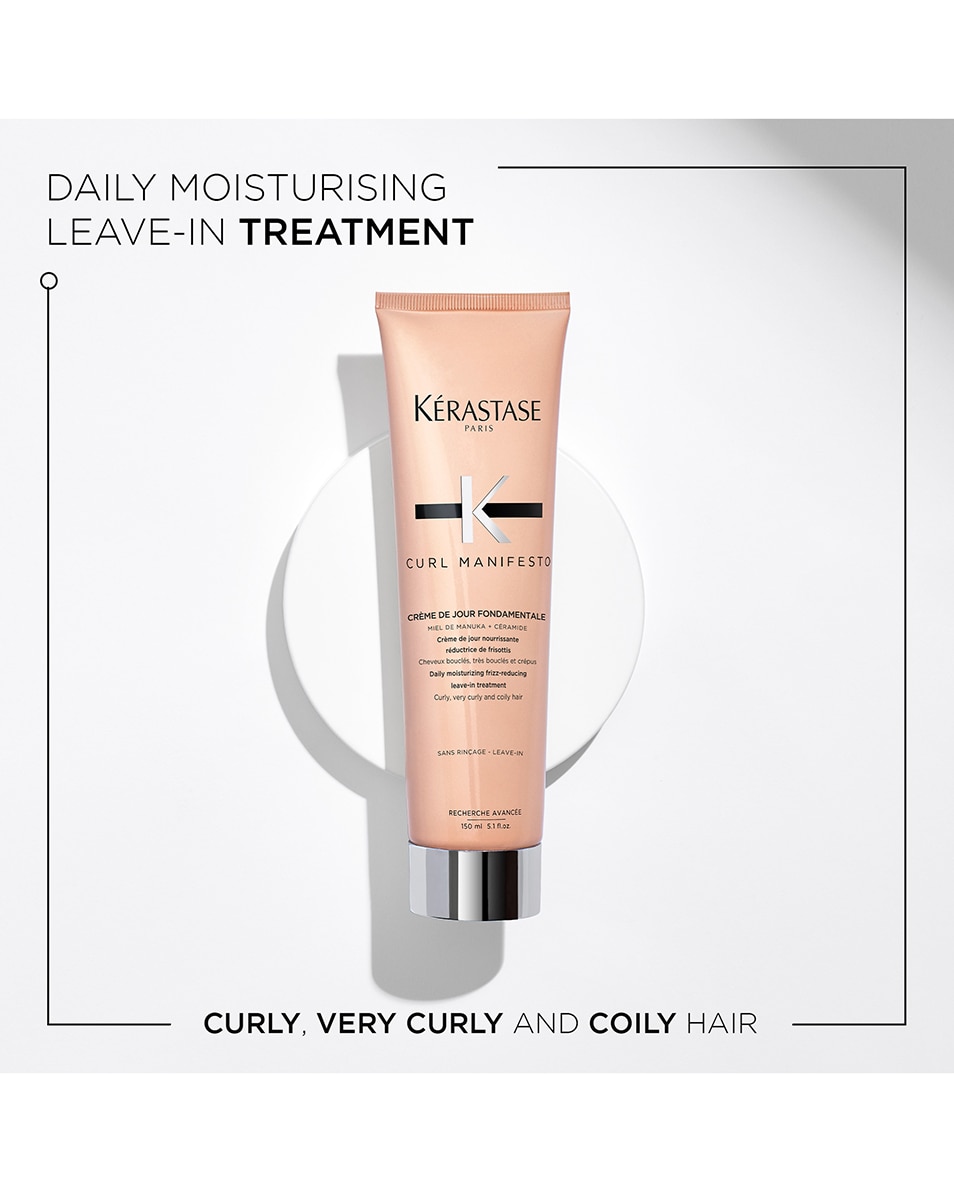 DAGELIJKSE VOCHTINBRENGENDE LEAVE-IN CRÈME OM FRIZZ TE VERMINDEREN