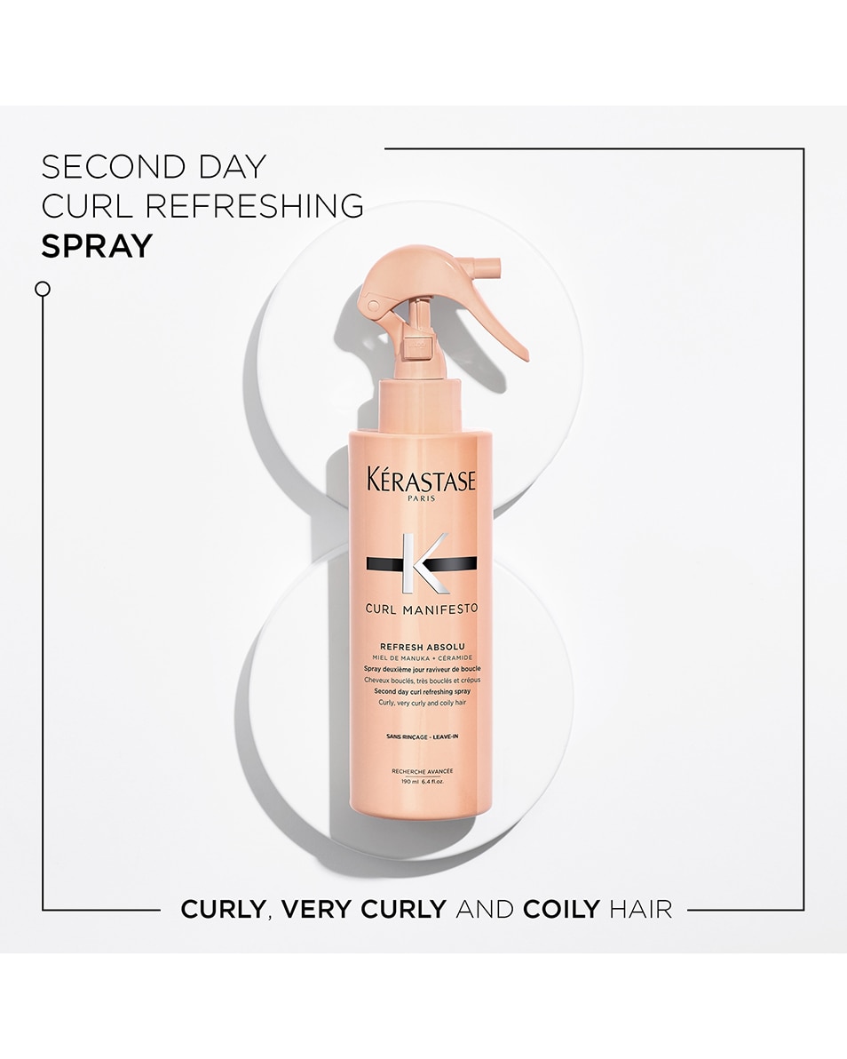 SPRAY RAFRAÎCHISSANT POUR LES BOUCLES DU LENDEMAIN