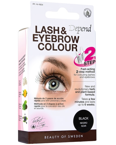 DEPEND EYE LASH & EYEBROW COLOUR WIMPER- WENKBRAUWVERF Intense Black