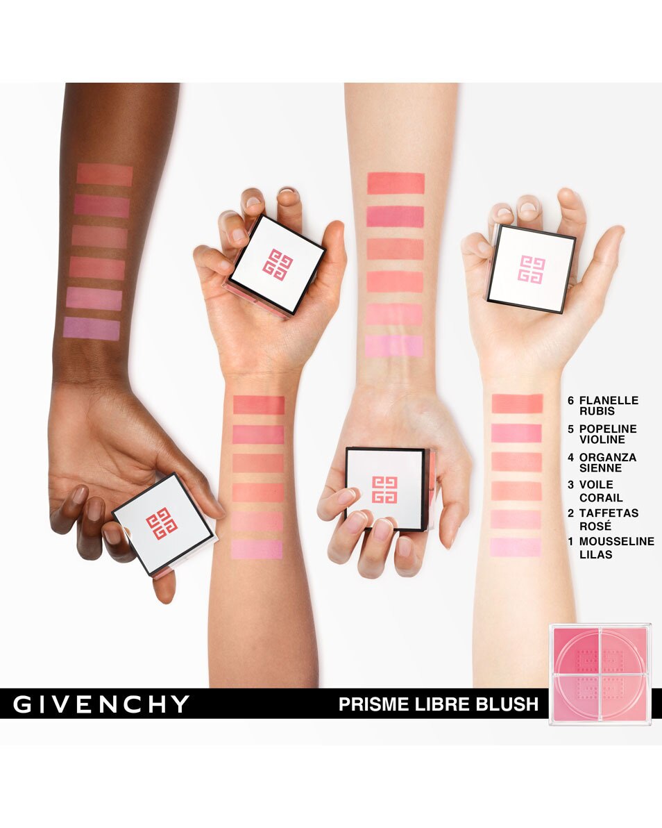GIVENCHY COSMETICS Prisme Libre Blush SPRING PALETTE 2