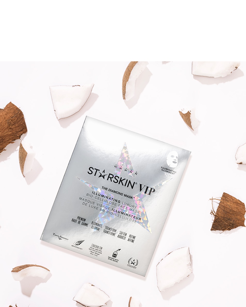 THE DIAMOND MASK™ ILLUMINATING BIO-CELLULOSE FACE MASK