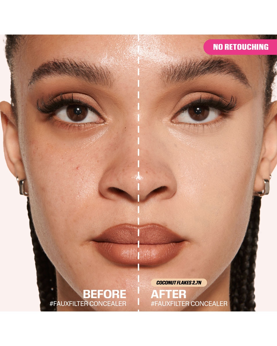 HUDA BEAUTY #FAUXFILTER LUMINOUS MATTE LIQUID CONCEALER 2.7N Coconut Flakes 2