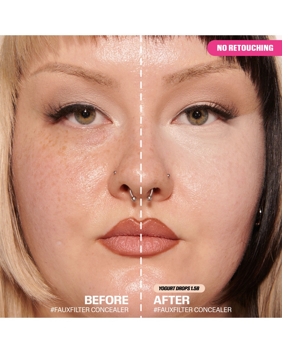 HUDA BEAUTY #FAUXFILTER LUMINOUS MATTE LIQUID CONCEALER 1.5 Yogurt Drops 2