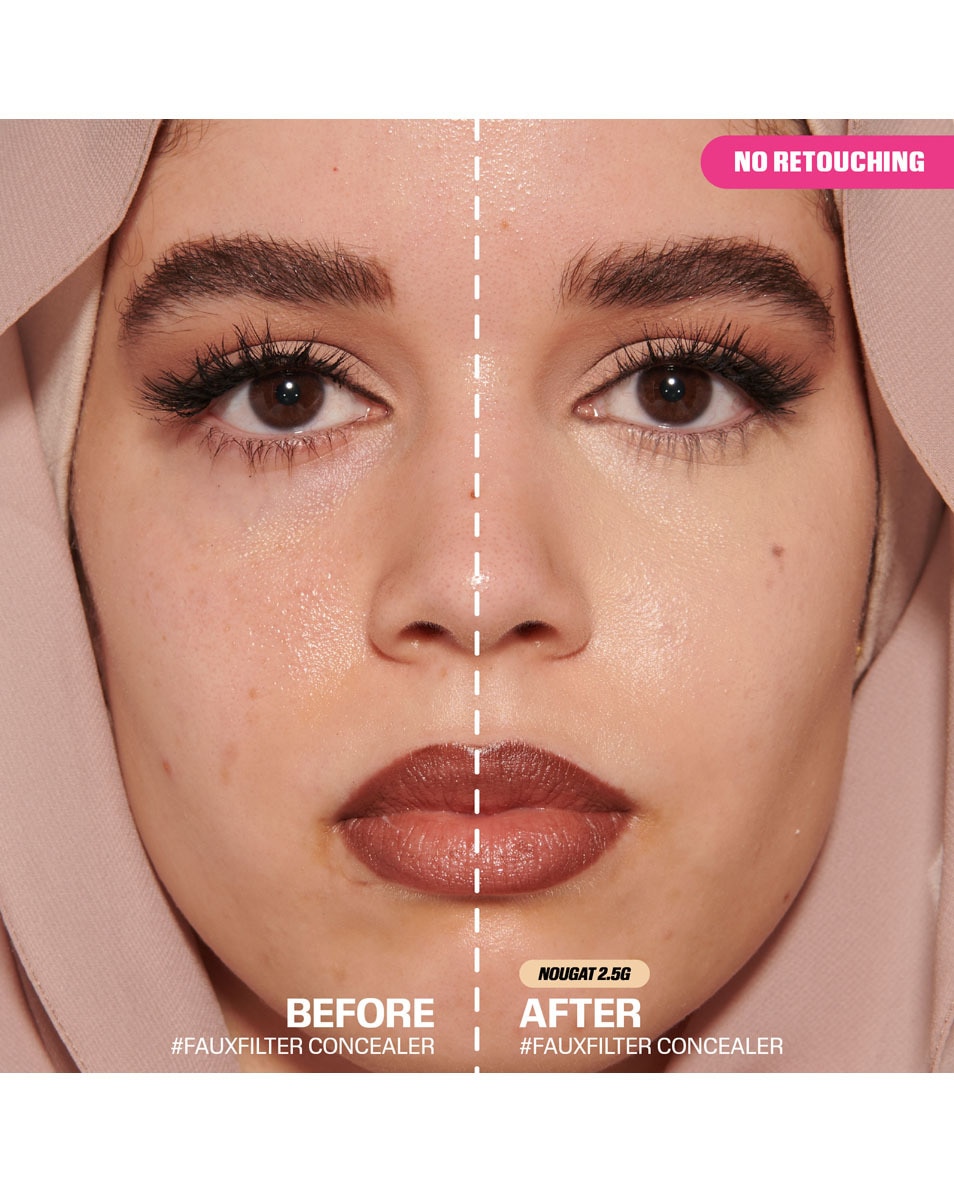 HUDA BEAUTY #FAUXFILTER LUMINOUS MATTE LIQUID CONCEALER 2.5 Nougat 2