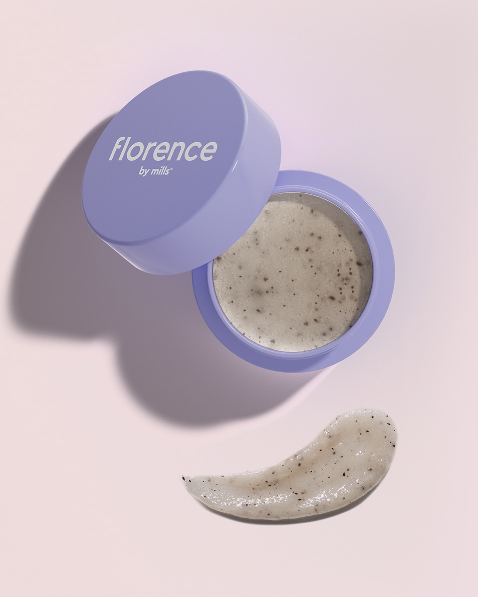 FLORENCE BY MILLS LIP SCRUB POUT PARTY-KOFFIE LIPPENSCRUB 15 G 2
