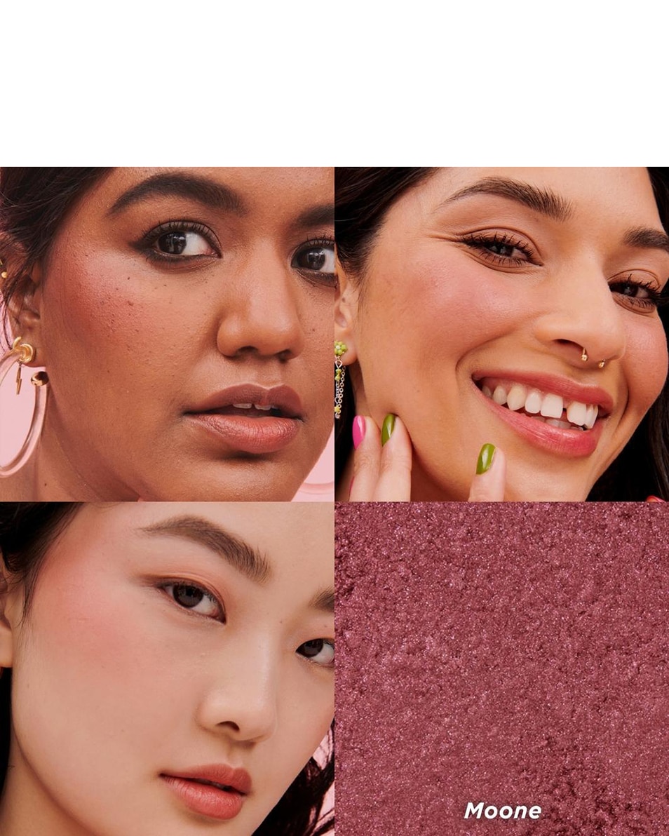 BENEFIT COSMETICS BOX OF POWDERS MOONE WANDERFUL WORLD BLUSH POWDER Rich berry 2