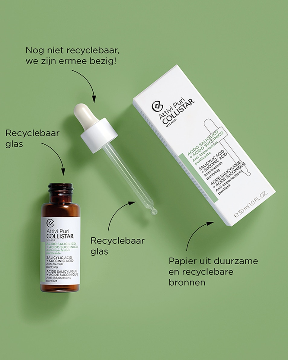 COLLISTAR ATTIVI PURI SALICYLIC ACID + SUCCINIC ACID 30 ML 2