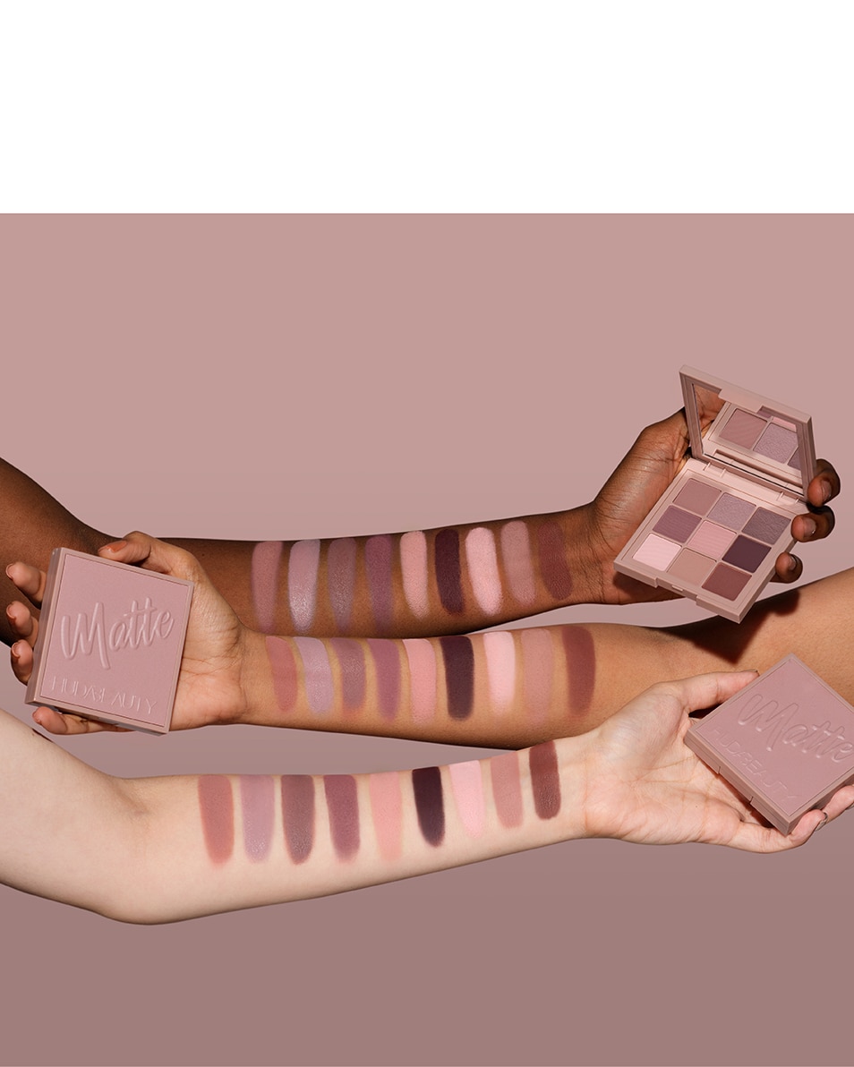 HUDA BEAUTY MATTE OBSESSIONS EYESHADOW PALETTE COOL 7 G 2