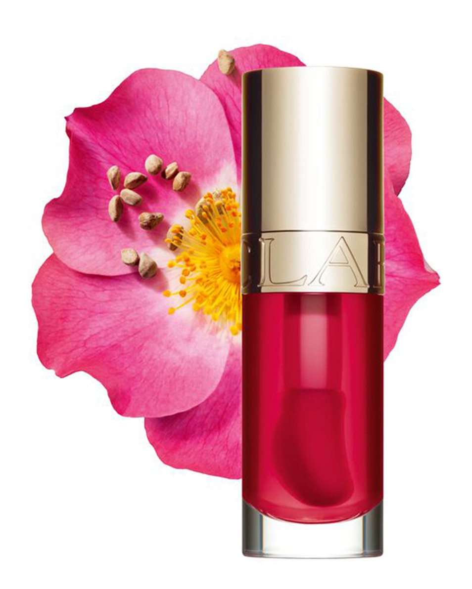 CLARINS SUMMER IN ROSE COLLECTIE LIP COMFORT OIL 7 ML 2