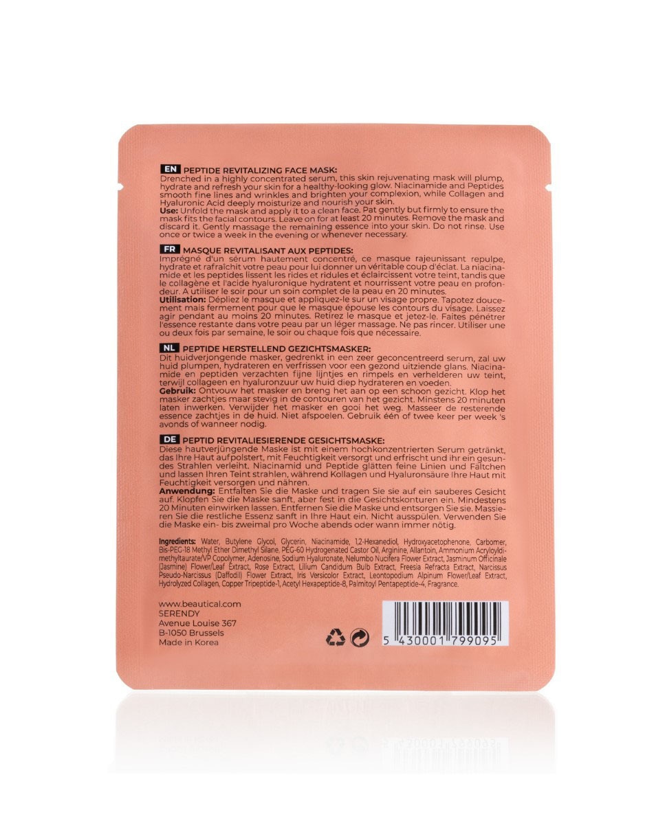 PEPTIDE HERSTELLEND GEZICHTSMASKER