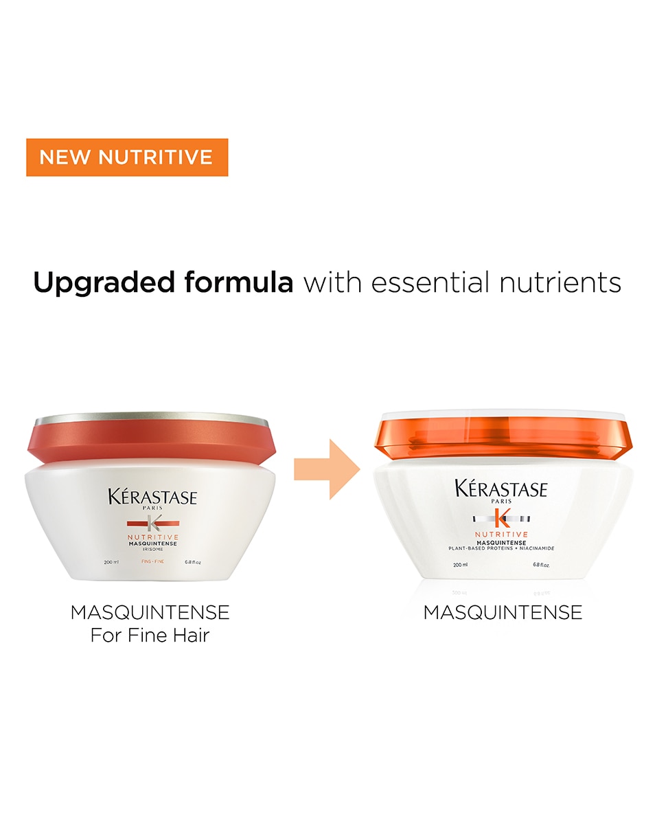 KÉRASTASE NUTRITIVE MASQUINTENSE MASQUE LÉGER ULTRA-NUTRITIF, CHEVEUX TRÈS SECS FINS/MOYENS 200 ML 2