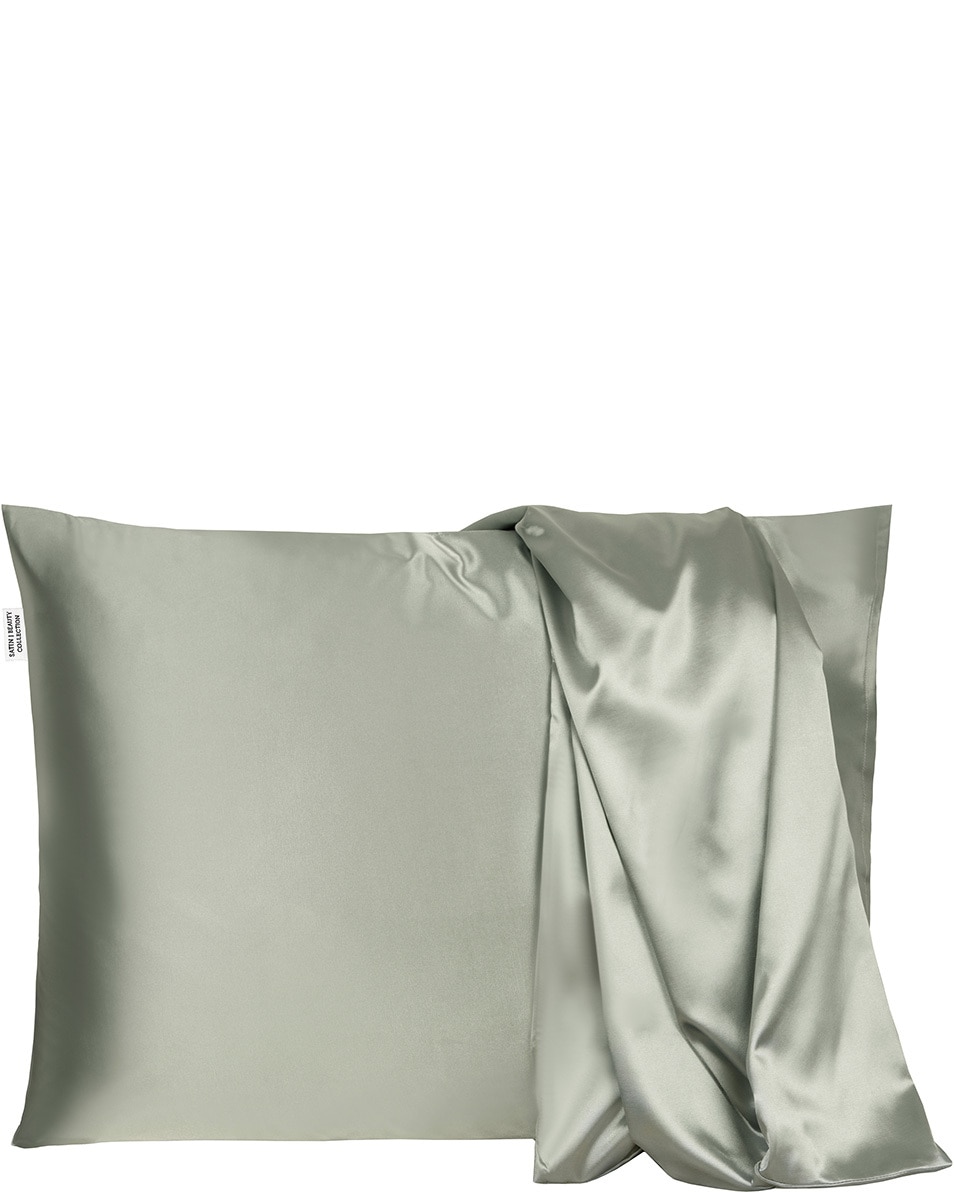 SATIN BEAUTY COLLECTION SATIN BEAUTY COLLECTION SATIJNEN KUSSENSLOOP 60x70cm Silver 2