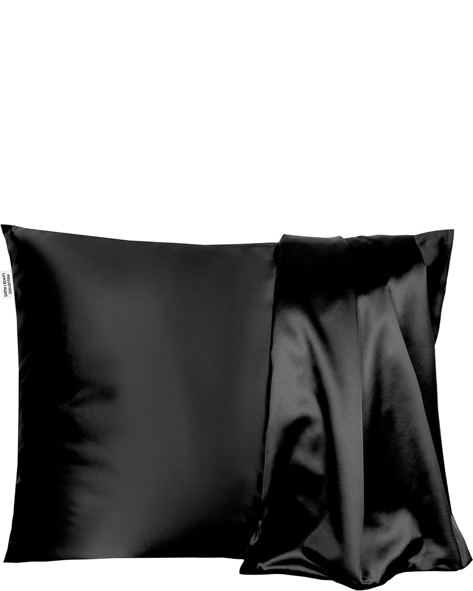 SATIN BEAUTY COLLECTION SATIN BEAUTY COLLECTION SATIJNEN KUSSENSLOOP 60x70cm Black 2
