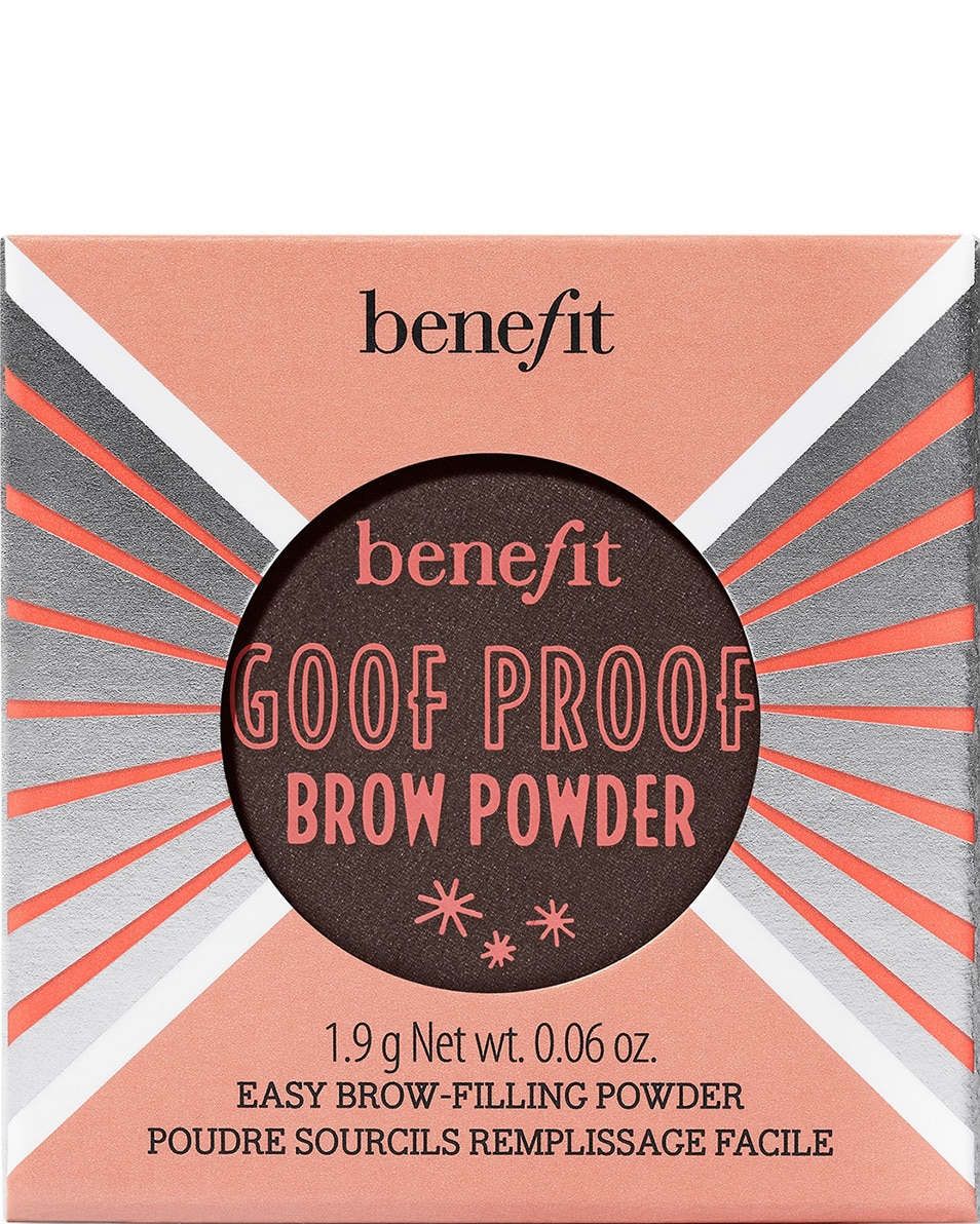 BENEFIT COSMETICS BROW COLLECTION GOOF PROOF BROW POWDER 5 warm black-brown 2