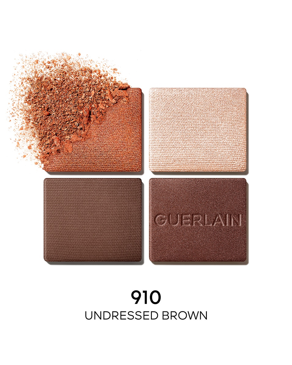 GUERLAIN OMBRES G OMBRES À PAUPIÈRES 4 COULEURS<br>UNDRESSED BROWN Undressed Brown 2