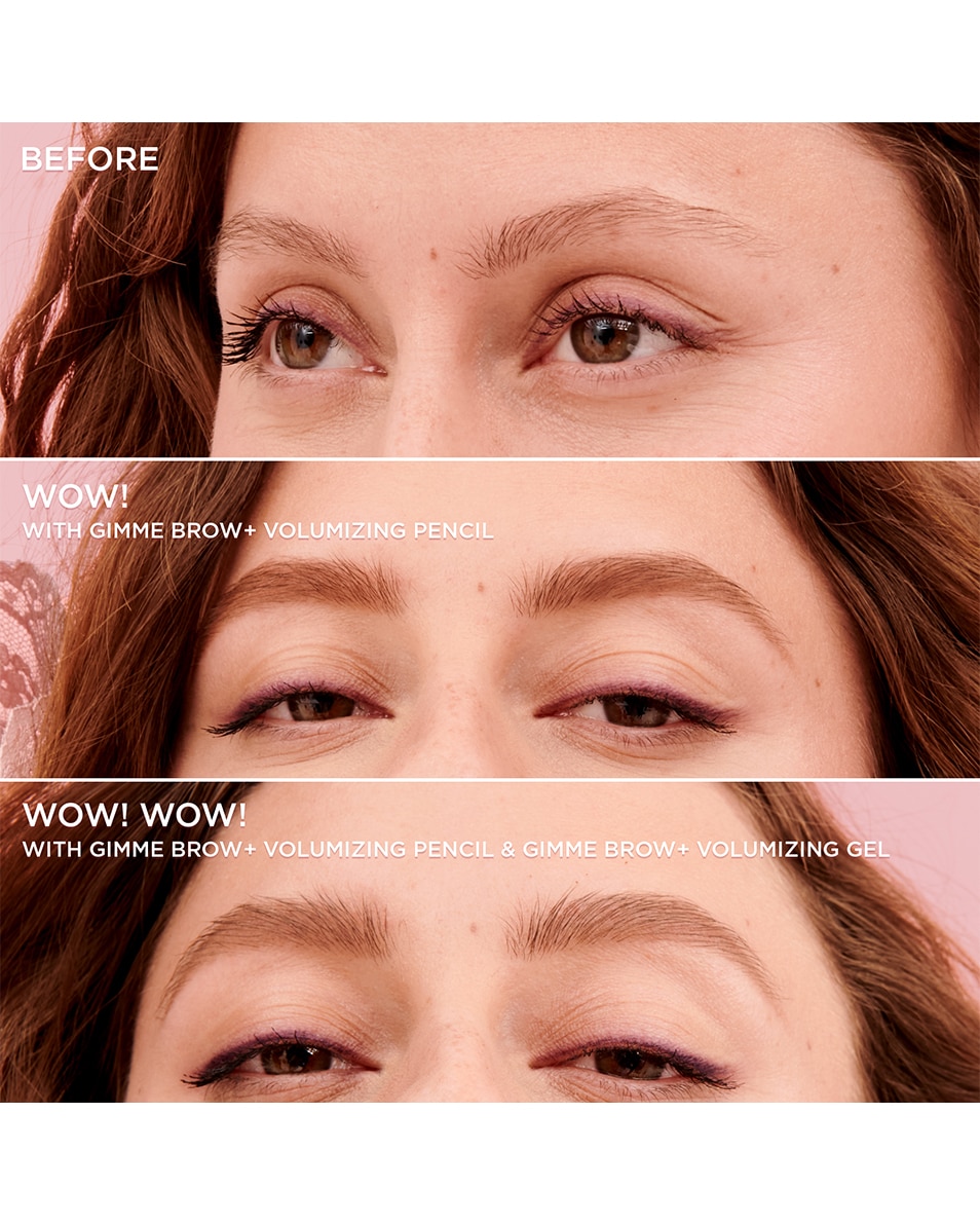 BENEFIT COSMETICS BROW COLLECTION GIMME BROW GOALS VOLUMIZING GEL & PENCIL SET 4 ST 2