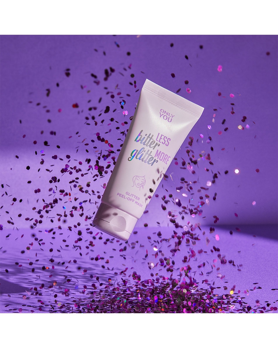 LESS BITTER MORE GLITTER - MASQUE PEEL-OFF PAILLETE
