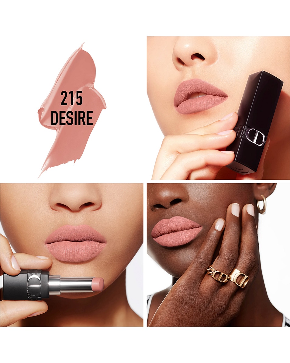 DIOR ROUGE DIOR FOREVER NO TRANSFER LIPSTICK 215 Desire 2