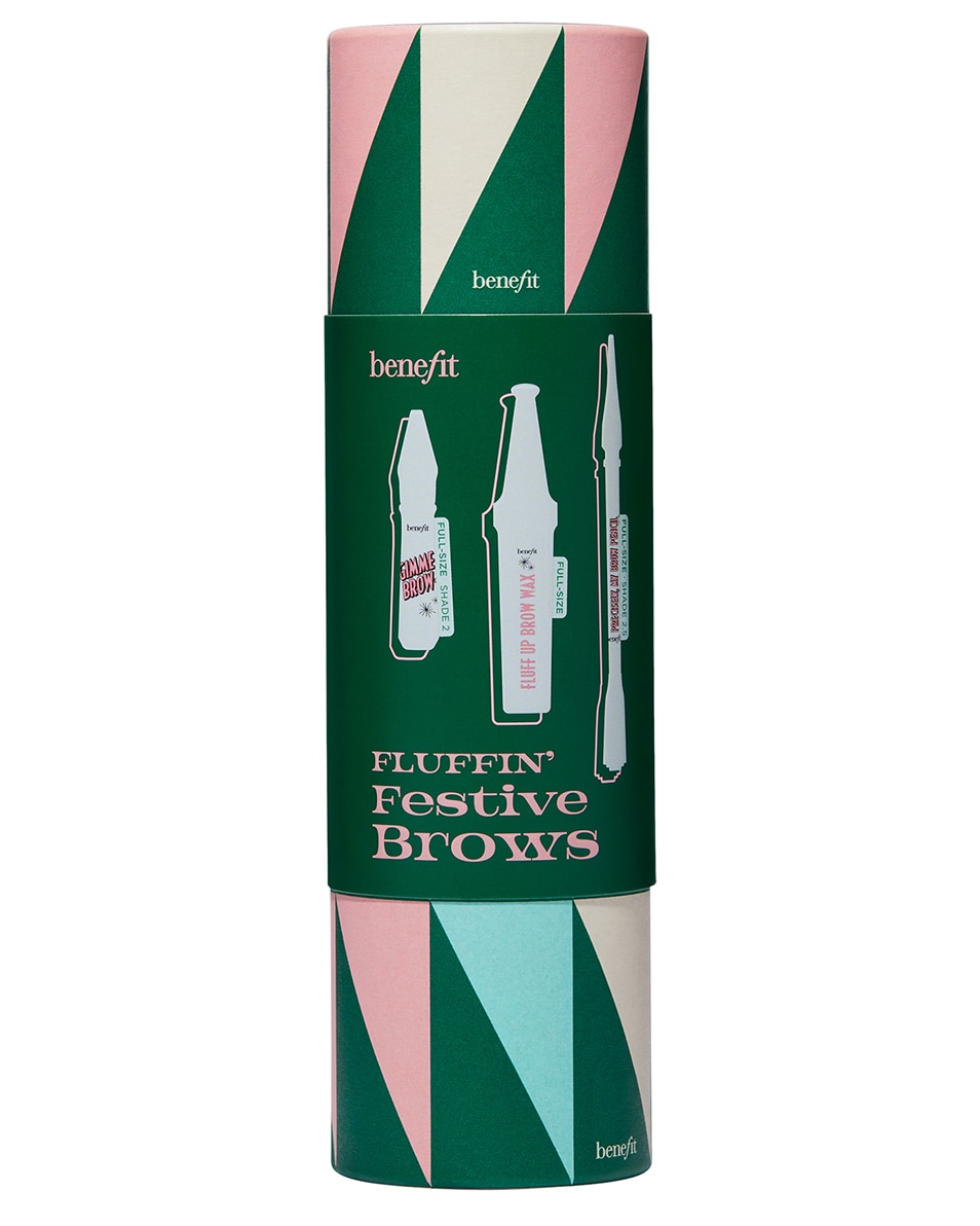 BENEFIT COSMETICS BROW COLLECTION FLUFFIN' FESTIVE BROWS 3 ST 2