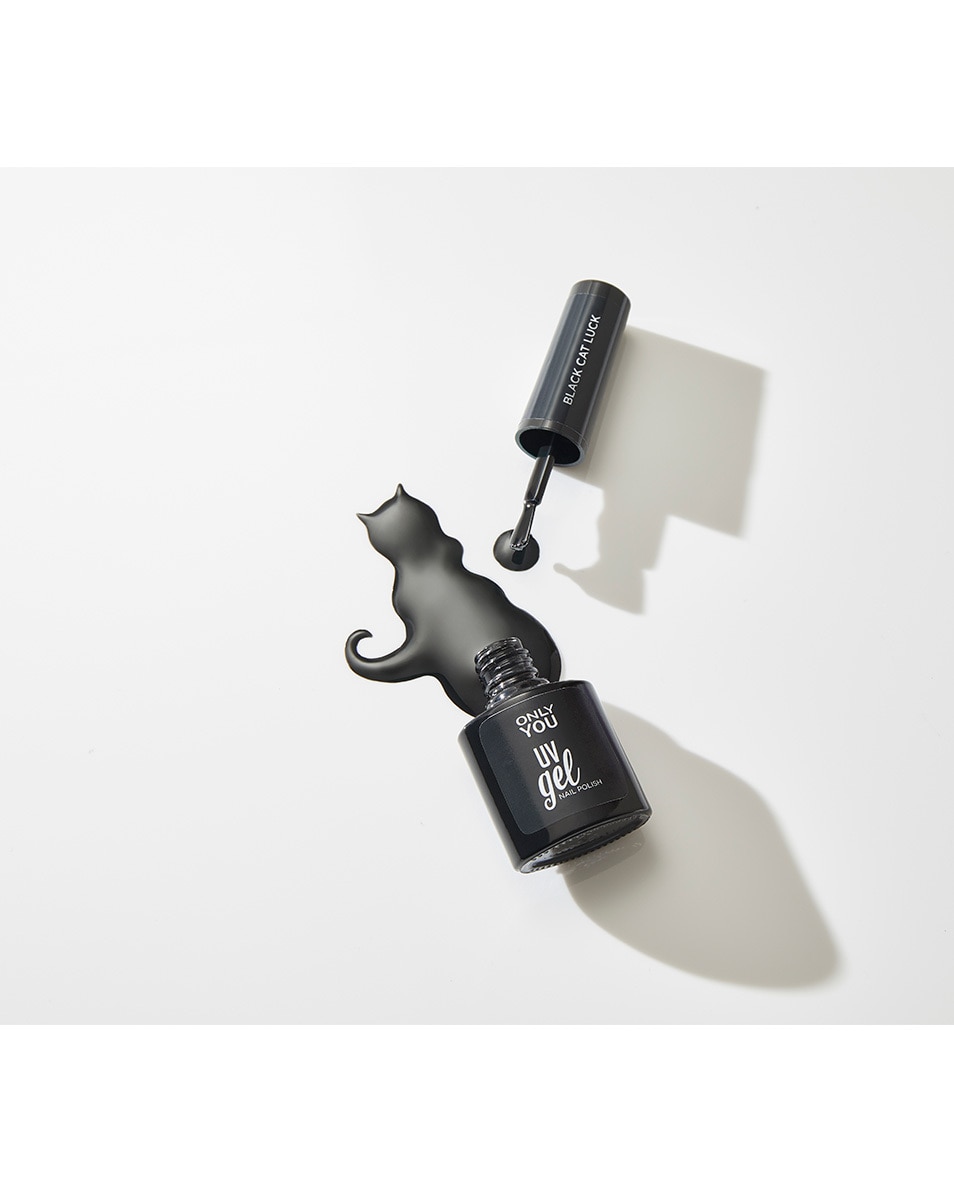 ONLY YOU UV GEL NAIL POLISH UV GEL NAIL POLISH - BLACK CAT LUCK BLACK CAT LUCK 2