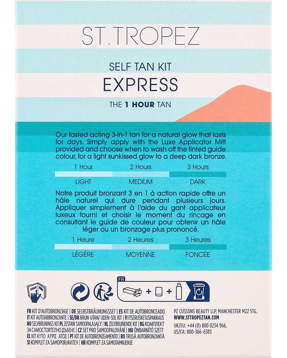 ST.TROPEZ Express Kit autobronzant 2 ST 2