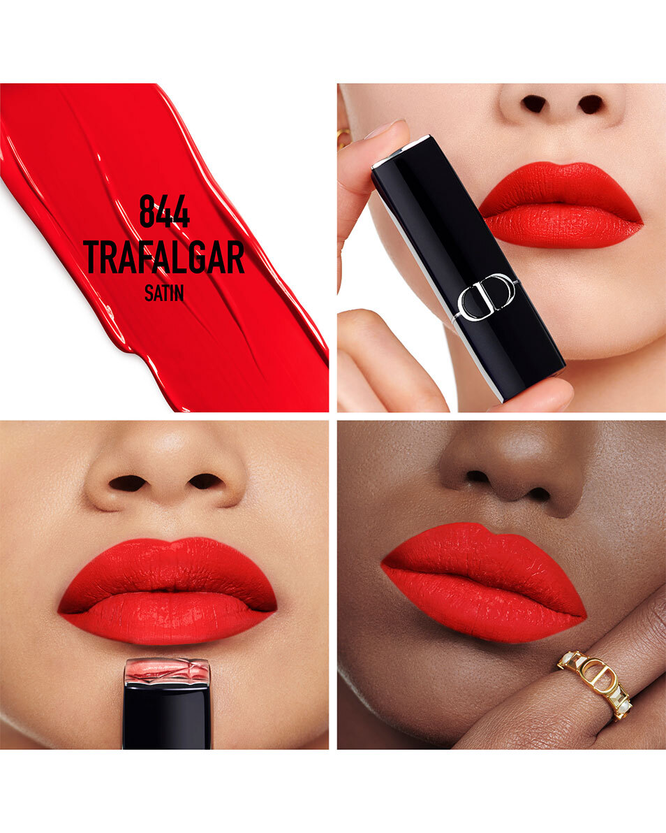 DIOR Rouge Dior Rouge à lèvres - confort et longue tenue SATIN - 844 TRAFALGAR 2