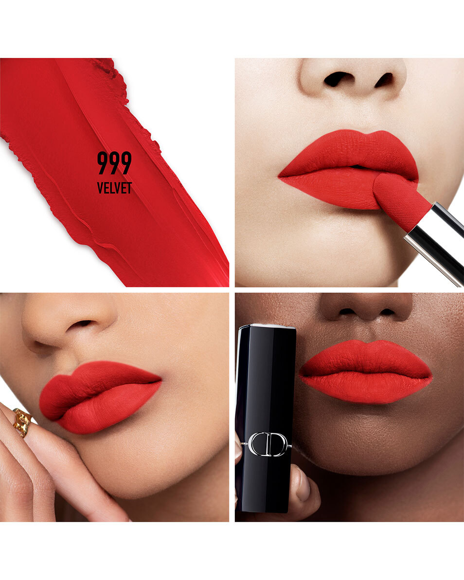 DIOR Rouge Dior Lipstick - comfort en langhoudend 999