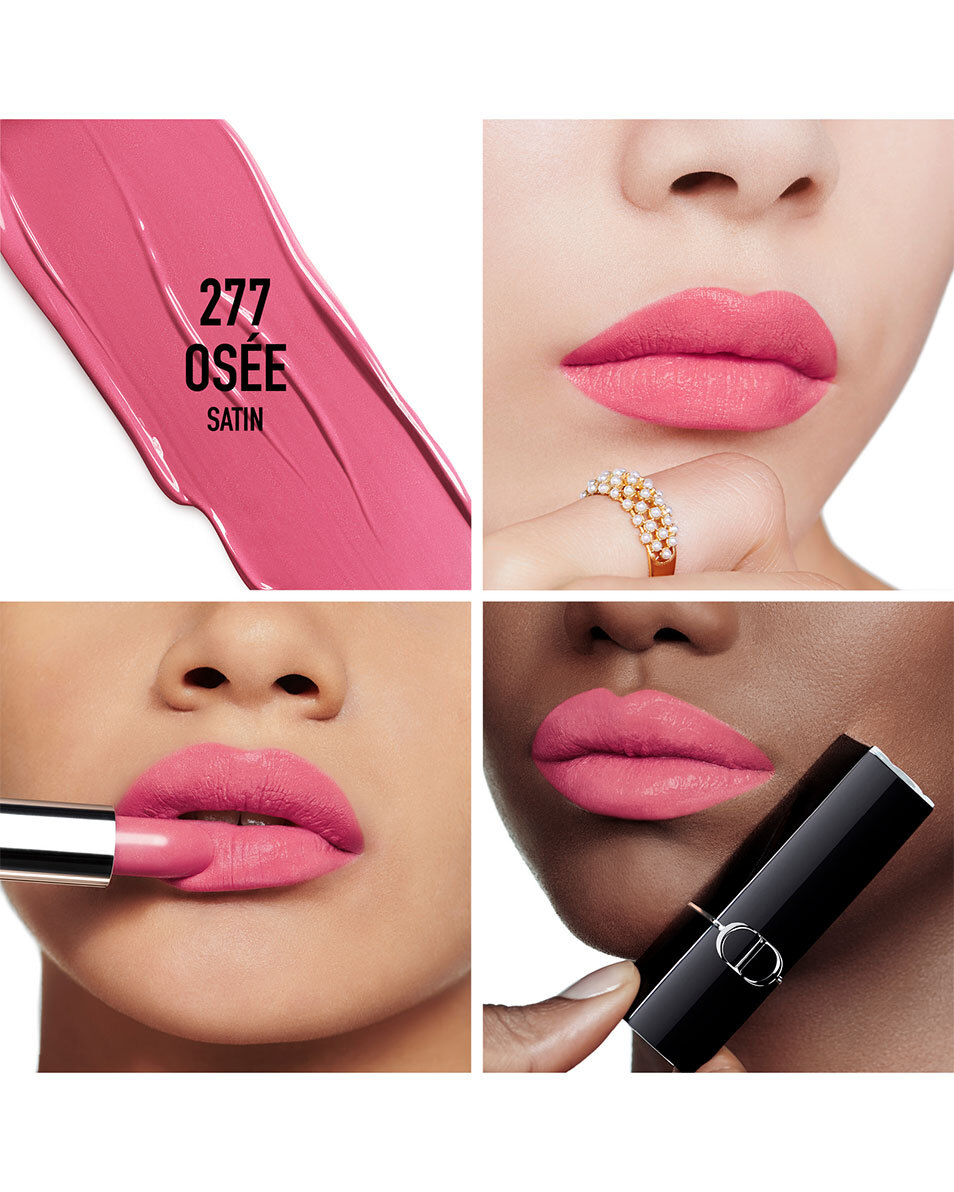 DIOR Rouge Dior Rouge à lèvres - confort et longue tenue SATIN - 277 OSÉE 2