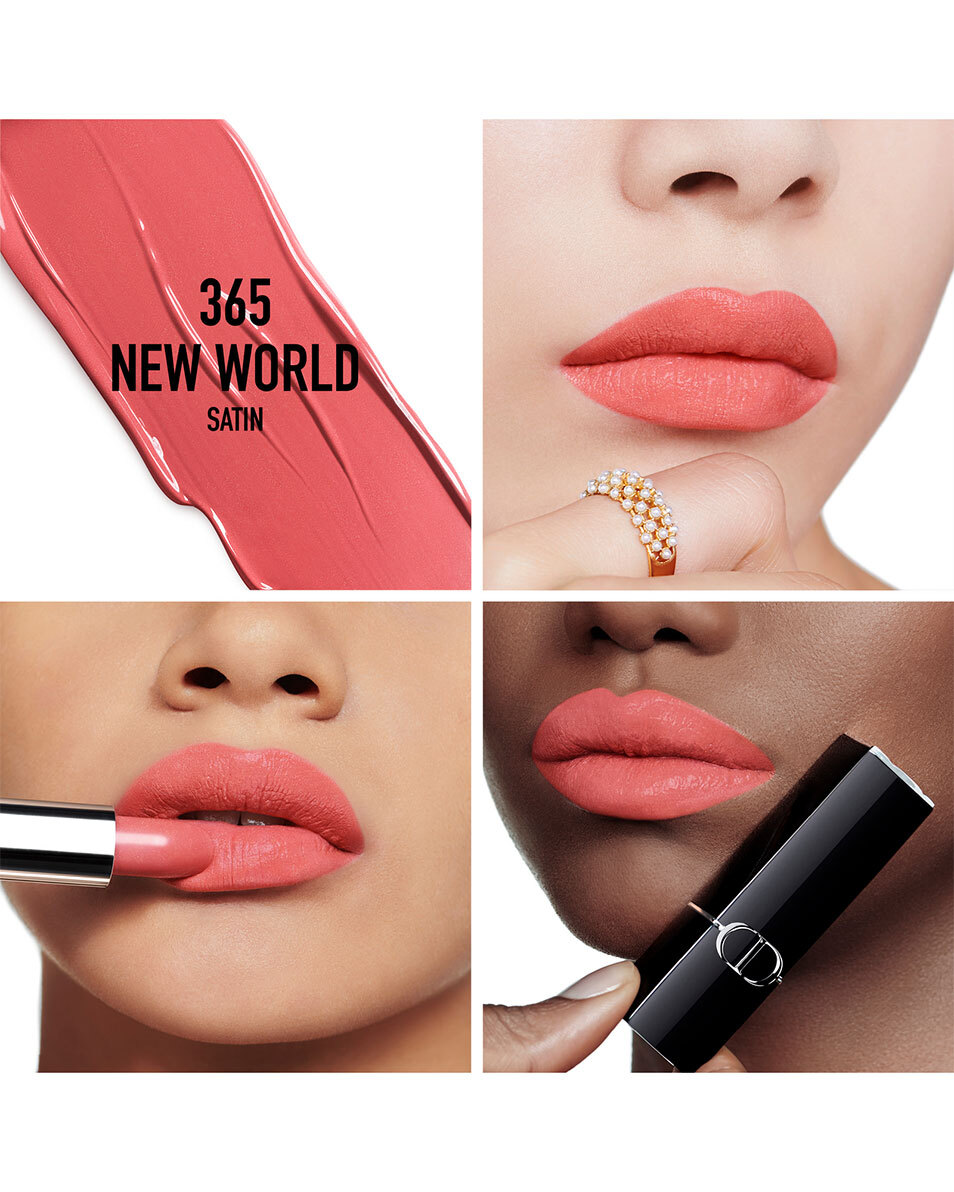 DIOR Rouge Dior Rouge à lèvres - confort et longue tenue SATIN - 365 NEW WORLD 2