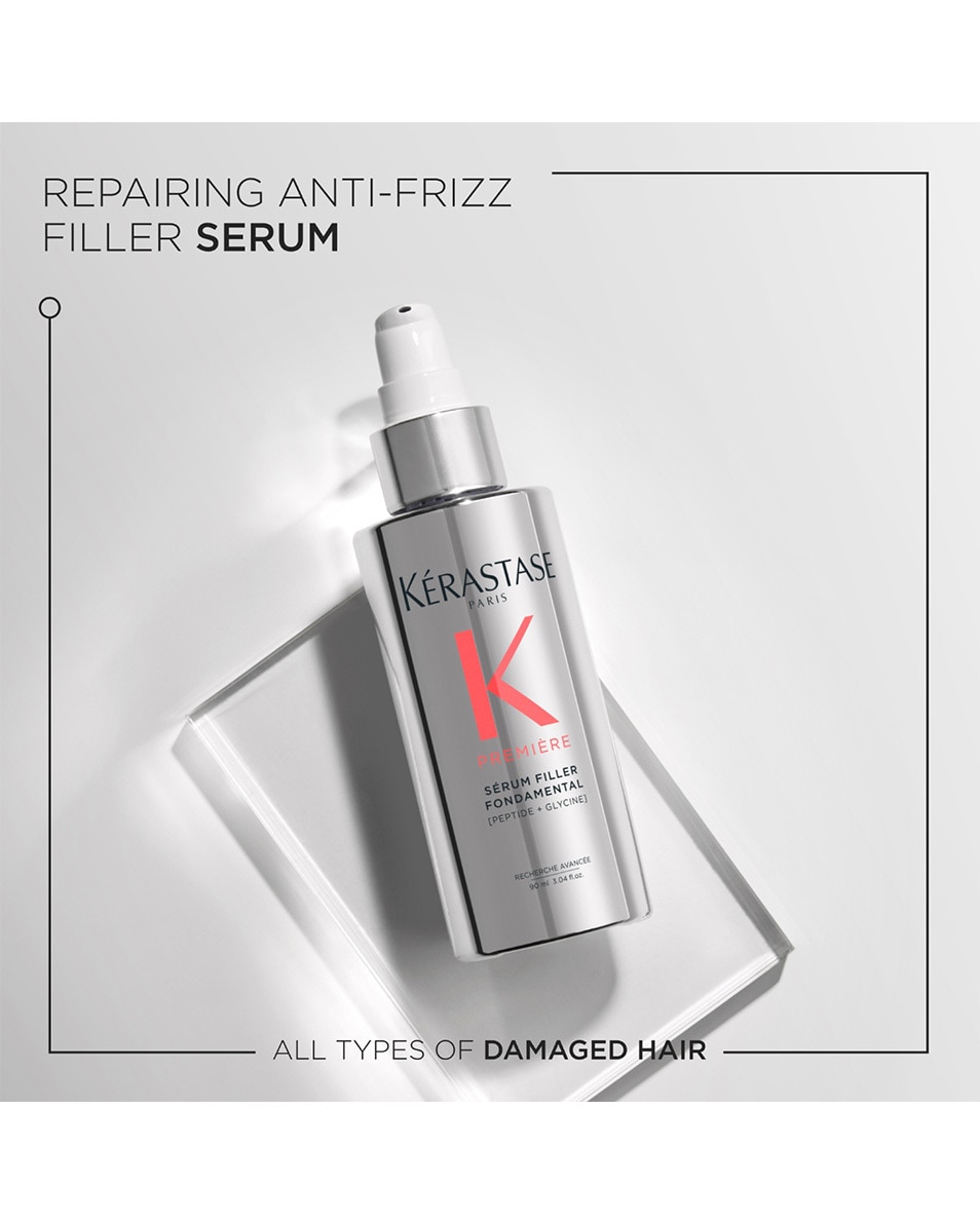 Sérum capillaire réparateur pour cheveux abîmés