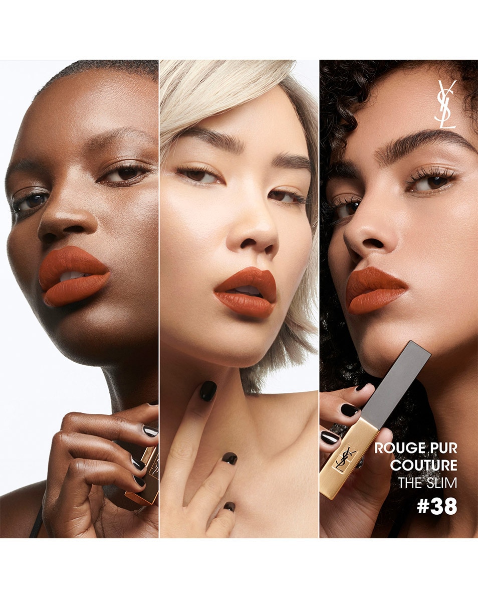 YVES SAINT LAURENT Rouge Pur Couture The Slim Rouge à lèvres ultra mat Matte 38 2
