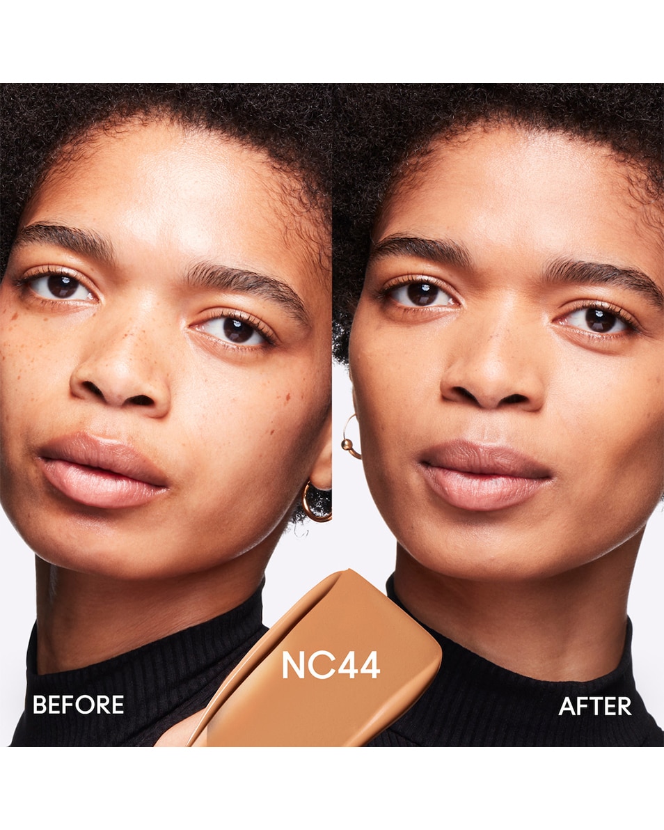 M.A.C Studio Fix Fluid Foundation Fini mat - naturel & longue tenue NC44 2