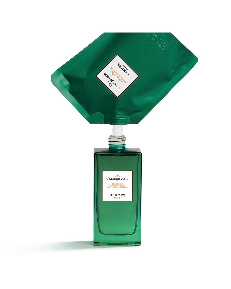 Eau d'orange verte, recharge gel douche