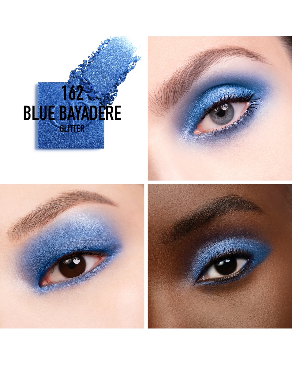 DIOR DIORSHOW MONO COULEUR Oogschaduw hoog gekleurd en langhoudend 162 Blue Bayadère 2