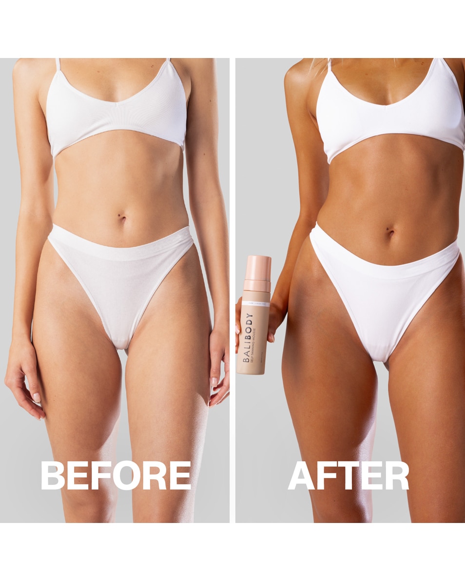 Mousse autobronzante foncée