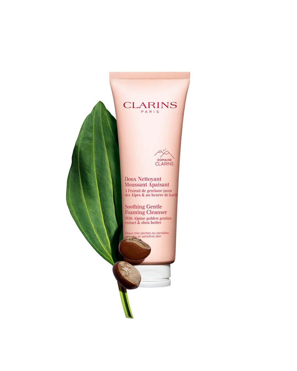 CLARINS Cleansing & Toning Soothing Gentle Foaming Cleanser 125 ML 2