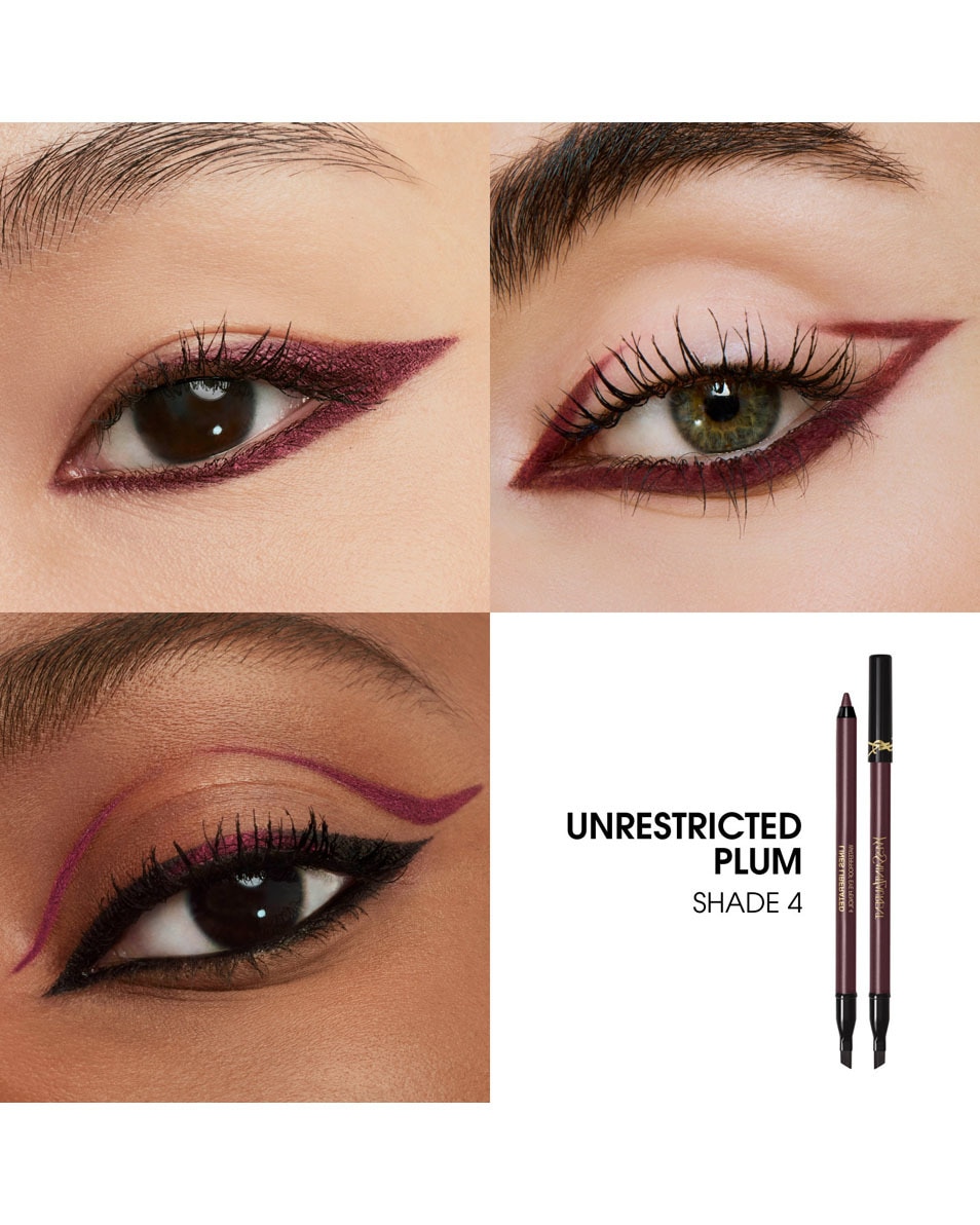 YVES SAINT LAURENT Lines Liberated Eyeliner 04 Unrestricted Plum 2