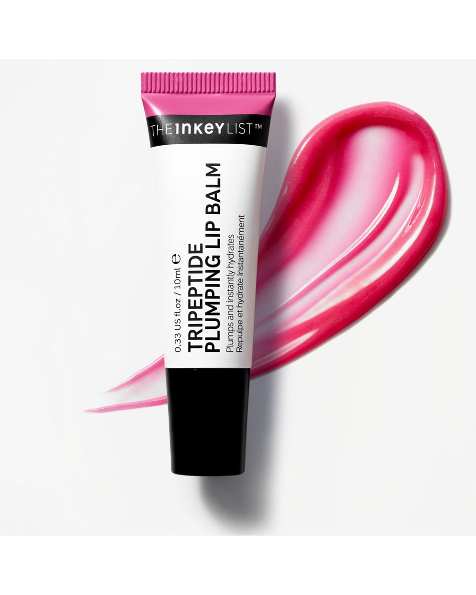 The Inkey List Tripeptide Lip Balm Range Tripeptide balsem voor vollere lippen PINKY GLOW 2