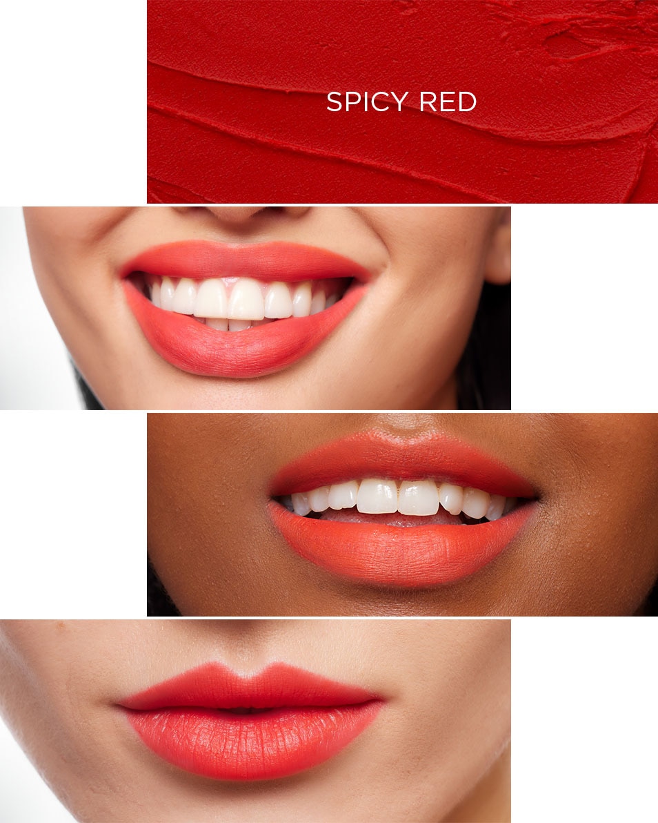 BE Creative Make Up Color Blend Langhoudende 8 uur matte lipstick R006 SPICY RED 2