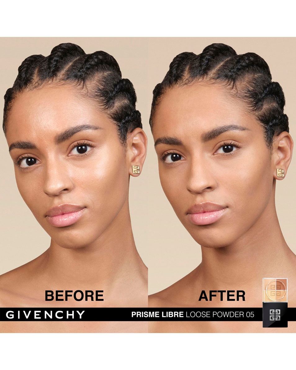 GIVENCHY COSMETICS PRISME LIBRE MINI 4-COLOR LOOSE POWDER POPELINE MIMOSA 2