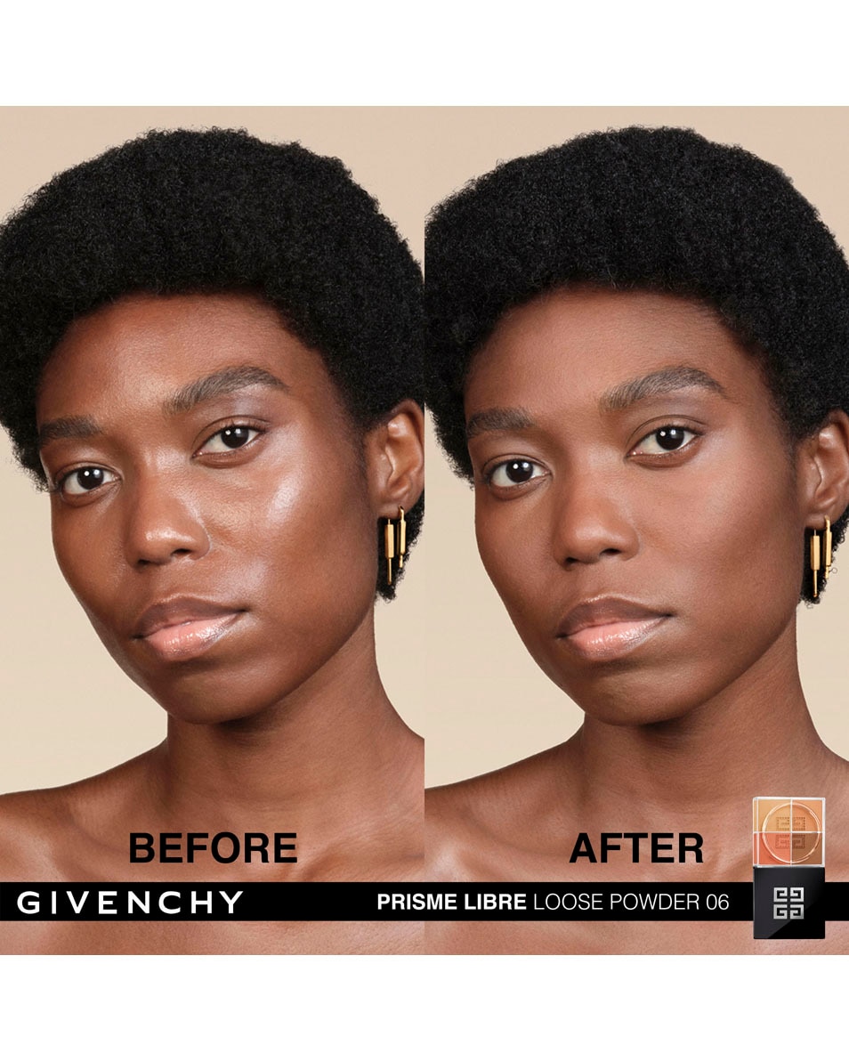 GIVENCHY COSMETICS PRISME LIBRE POUDRE LIBRE MATITÉ & ÉCLAT RÉHAUSSÉ ORGANZA AMBRÉ 2