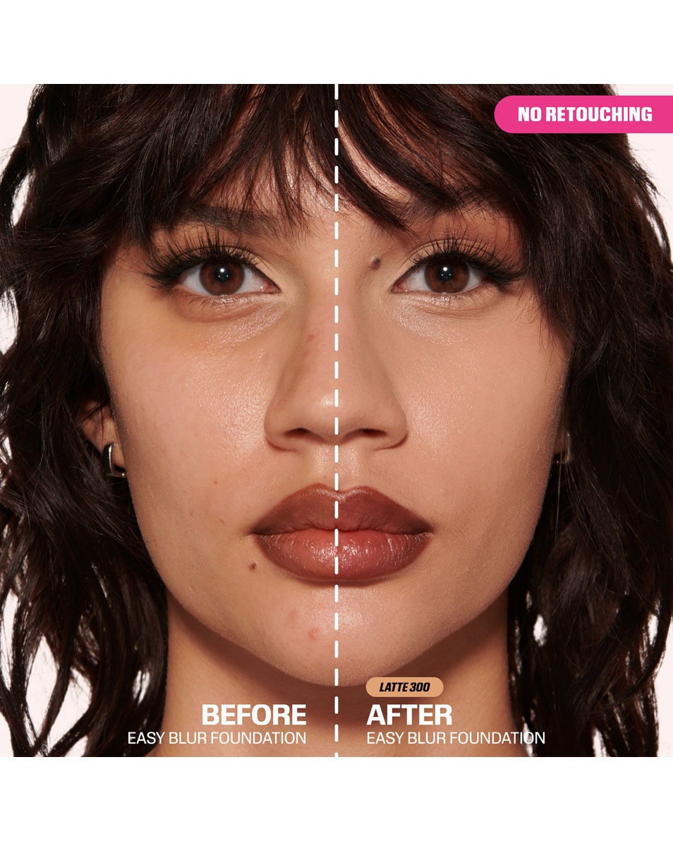 HUDA BEAUTY EASY BLUR NATURAL AIRBRUSH FOUNDATION 300 NEUTRAL - Latte 2