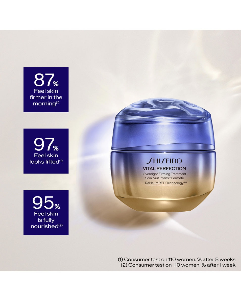SHISEIDO Vital Perfection Soin Nuit Intensif Fermeté 50 ML 2