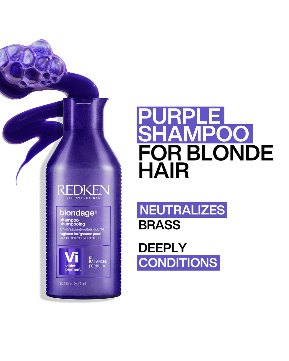 REDKEN Color Extend Blondage Shampooing neutralisant violet 300 ML 2